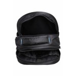 Aqsa ALB58 Fashionable Laptop Bag (Black and Blue)